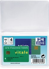 Insteekhoes Oxford voor 4 bankpassen of ID-kaart 