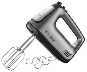 Handmixer Severin HM 3832 400W grijs-metallic/zwart