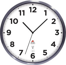 Wandklok Alba Horextrarc Ø33,5cm wit/zilver