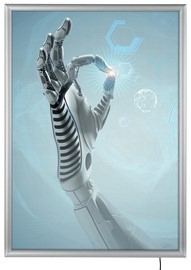 Binnenvitrine met verlichting