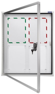 Vitrinekast Magnetoplan CC voor buiten (4xA4) 65x79cm -2