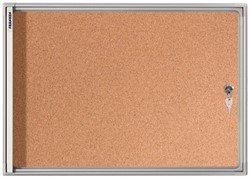 Binnenvitrine achterwand kurk