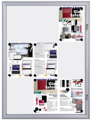 Binnenvitrine moeilijk ontvlambaar