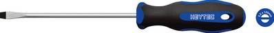 Schroevendraaier Heytec sleuf 4,0x75mm zwart/blauw