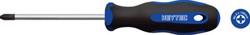Schroevendraaier Heytec kruis Pozidrive PZ 1 zwart/blauw