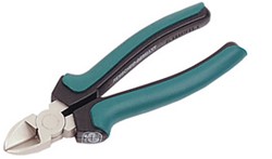 Kniptang Bruder Mannesmann kunststof handgreep 160mm groen/zwart