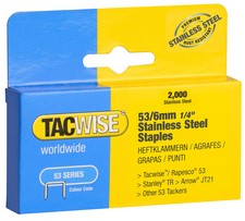 Nieten Tacwise RVS 53/6mm 2.000 stuks