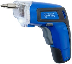 Accu schroefmachine Rapesco 3,6V antibacterieel blauw