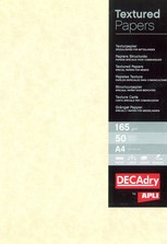 Designpapier Apli A4 165gr champagne 50vel