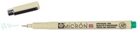 Fineliner Sakura pigma micron 0.45mm groen