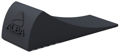 Deurstopper Alba kunststof zwart