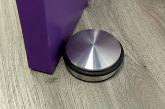 Deurstopper Alba metaal 110mm 1050gr RVS-2