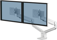 Monitorarm Fellowes Tallo Modular compact dubbel wit