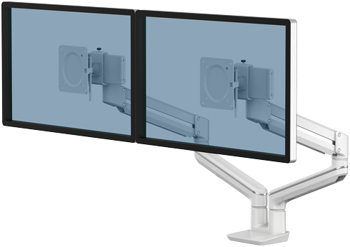 Monitorarm Fellowes Tallo Modular compact dubbel wit