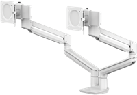 Monitorarm Fellowes Tallo Modular compact dubbel wit-2