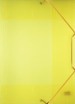 Elastomap Folia A4 3 kleppen PP assorti