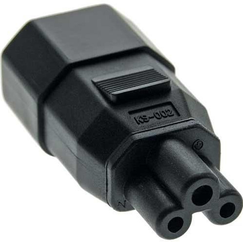 Adapter MicroConnect C14-C5 zwart