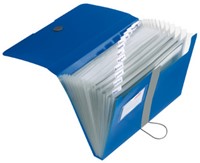 Sorteermap Herlitz Easy orga to go met 12 vakken blauw-2