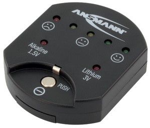 Batterij tester Ansmann voor knoopcellen