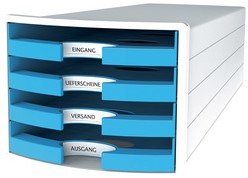 Ladenblok Han Impuls 2.0 4 laden wit/blauw