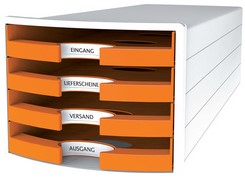 Ladenblok Han Impuls 2.0 4 laden wit/oranje