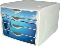 Ladenblok Helit the Chameleon Arctic blauw