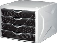 Ladenblok Helit the Chameleon Black King zwart