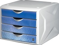 Ladenblok Helit the Chameleon Cold Water blauw