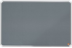 Textielbord Nobo Premium Plus 120x120cm grijs