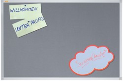 Textielbord Franken X-tra!Line 60x90cm grijs