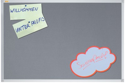 Textielbord Franken X-tra!Line 60x90cm grijs