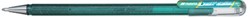 Gelschrijver Pentel K110 Dual pen glitter groen/blauw 0.45mm