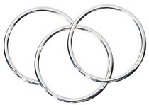 Sleutelring Wedo Ø20mm 100stuks