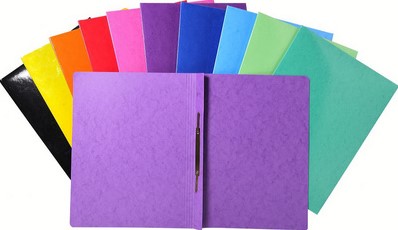 Snelhechter Exacompta Iderama A4 355gr karton paars