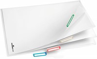 Organisatiemap Durable 2316 3-vakken transparant p/5 stuks-3