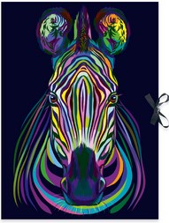 Tekenmap RNK Verlag 44x62cm karton A2 Neon