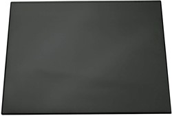 Onderlegger Durable met transparante cover 65x52cm zwart