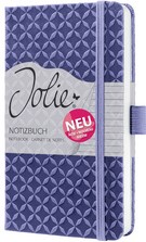 Notitieboek Sigel Jolie Flair A6 lijn dessin lila