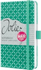 Notitieboek Sigel Jolie Flair A6 lijn dessin mintgroen