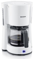 Koffiezetapparaat Severin 1.000W 1.25liter wit