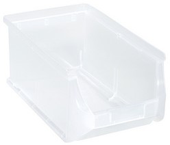 Stapelbak Allit profiplus box 4 205x355x150mm transparant