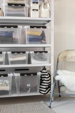 Opbergbox Smartstore 31 liter 500x390x260mm transparant/zwart-2
