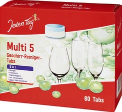 Vaatwastabletten Jeden Tag Multi-5 60tabs