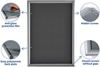 Antireflecterende folie Europel tbv kliklijst 0,5mm A4-2