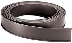 Magneet Franken etiket-/kaarthouder 25mmx1m bruin