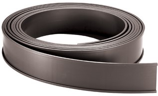 Magneet Franken etiket-/kaarthouder 30mmx1m bruin