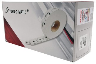 Volgnummer-tickets voor METO Turn-O-Matic 000-999 wit p/6rollen à 4.000 tickets-2