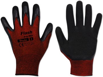 Handschoen Bradas Outdoor maat S zwart/rood