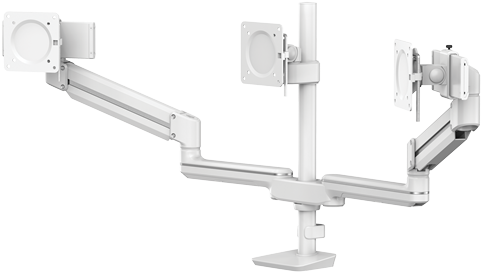 Monitorarm Fellowes Tallo Modular 3FMS driedubbel wit-2