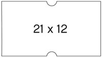 Prijsetiket Apli 21x12mm non permanent wit p/6rol-2